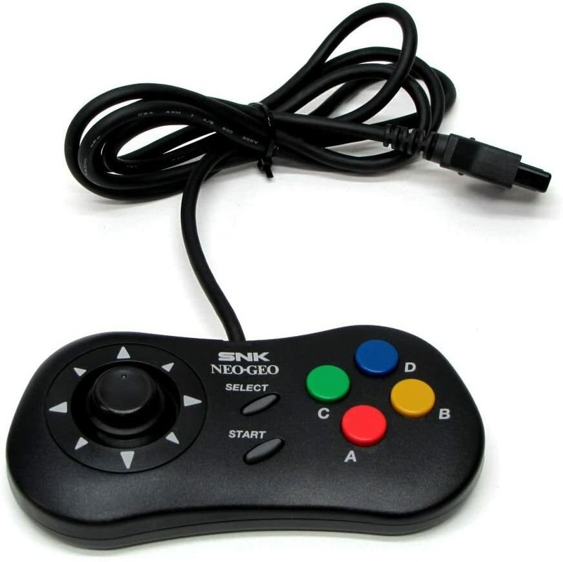 SNK NEOGEO mini PAD Black Controller for NEOGEO mini Console Japan Used