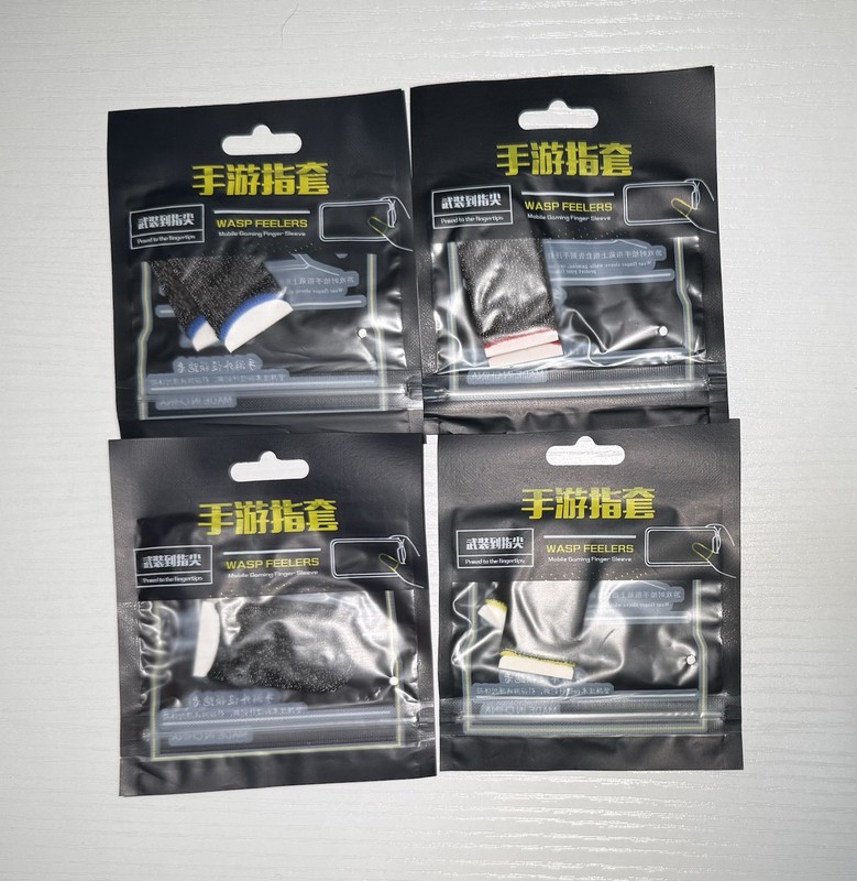 129 Pairs (258 pieces) of Carbon Fiber Finger Sleeves for Mobile Games PUBG COD