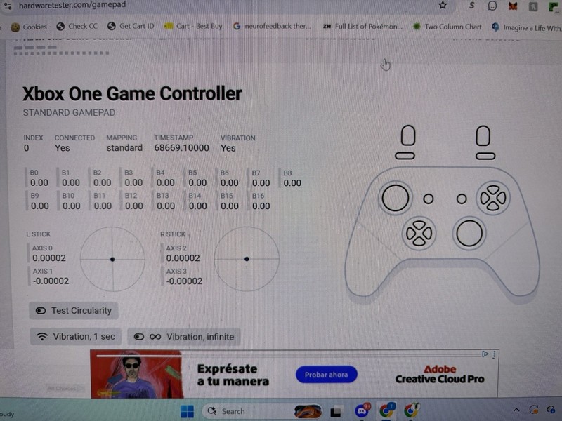 GameSir G7 SE Xbox Wired Controller For Xbox One & Windows 10/11 Blue Preowned gallery