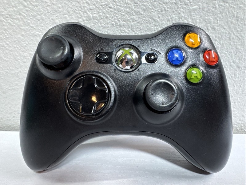 Microsoft Xbox 360 Wireless Controller 1403 Black OEM | Tested & Works Free Ship