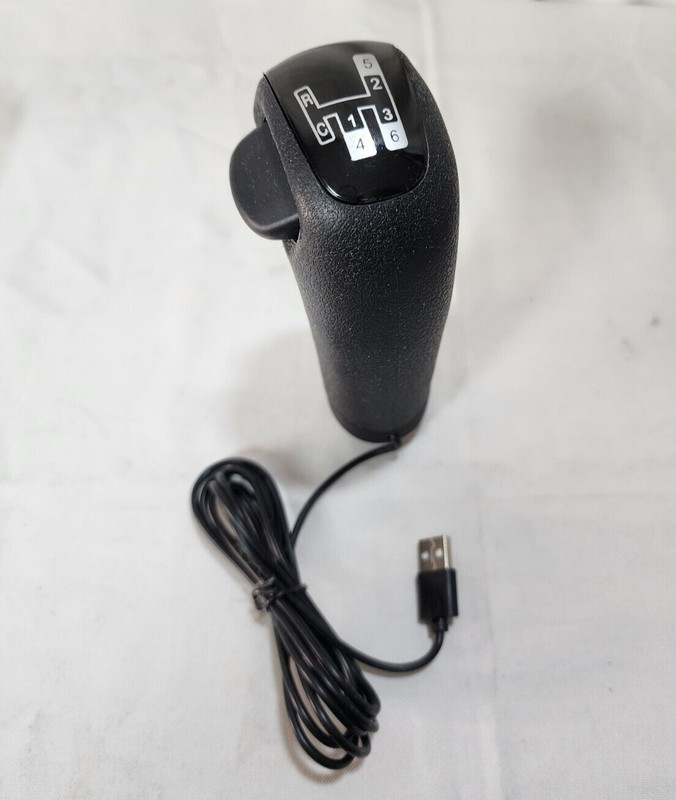 USB American Truck Simulator Shifter, Gearshift Knob Fit for ATS & ETS2 Games