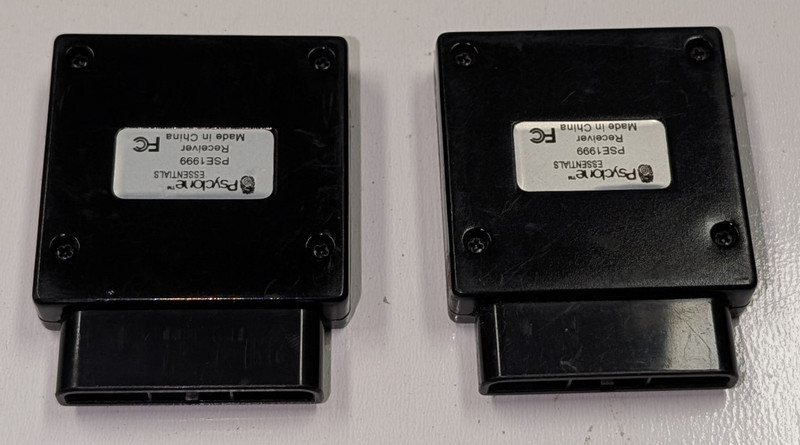 2 Lot of PS2 Psyclone Essentials PSE1999 Receiver Wireless Dongle Only