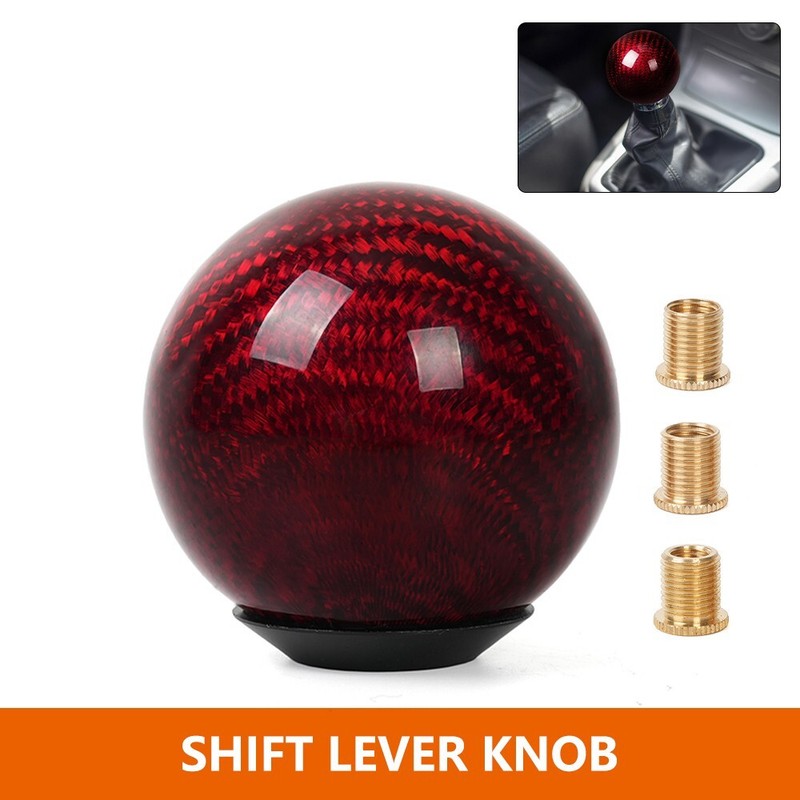 New Red Carbon Fiber Shift Knob Mod For Logitech G27 G29 G920 G923 Shifter gallery