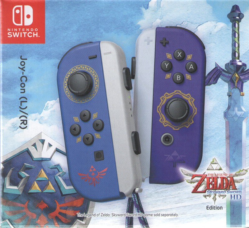 Official OEM Joy Cons Legend of Zelda Edition for Nintendo Switch