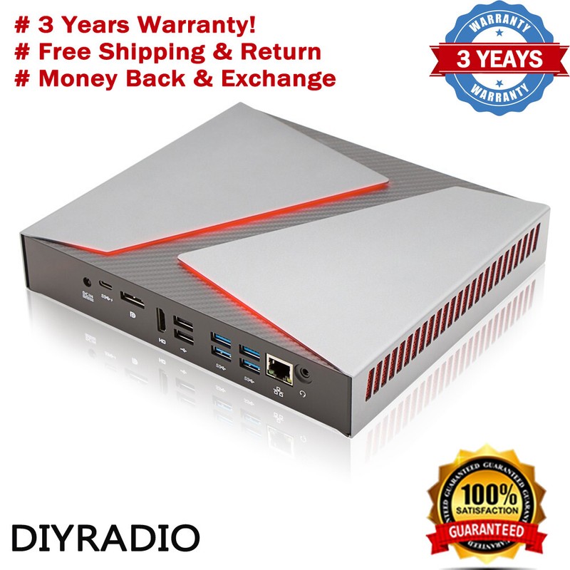 I5-9300H 4-Core Gaming Mini PC Desktop Computer ITX GTX 1650 4G Graphics Card