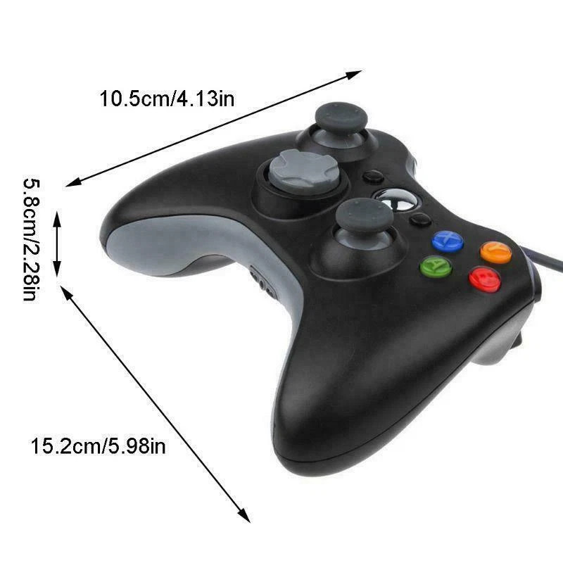 Xbox 360 Wired Controller Brand New – Ergonomic Design, Rumble PC Slim gallery