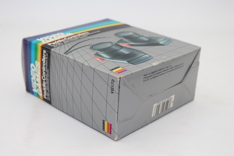1983 Gemini Atari Commodore Sears Video Game Paddle Controllers 2 Players W Box gallery