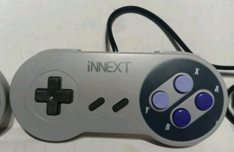 iNext USB Wired GamePad Controller Pair SNES Style Y-D002-055 Lot of 2 gallery