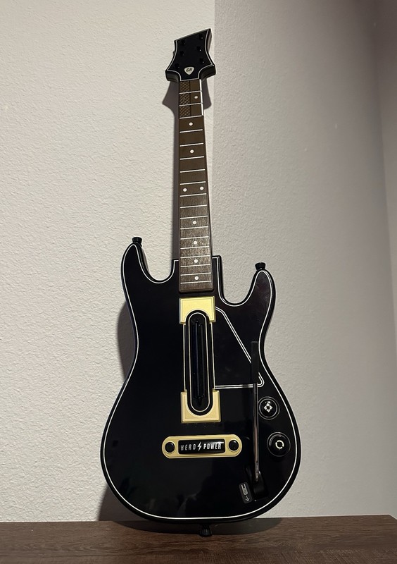 Guitar Hero Live Wireless Guitar Controller Black Model 654 No Dongle Or Strap