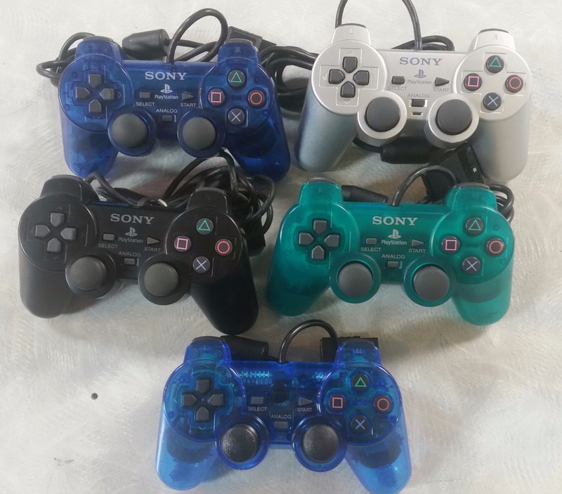 Playstation 2 PS2 Official OEM Sony Dualshock 2 Controller AUTHENTIC Fast Ship