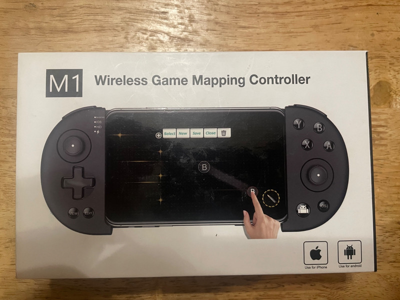 M1 Bluetooth Gaming Controller for Cellphone (wireless retractable controller)