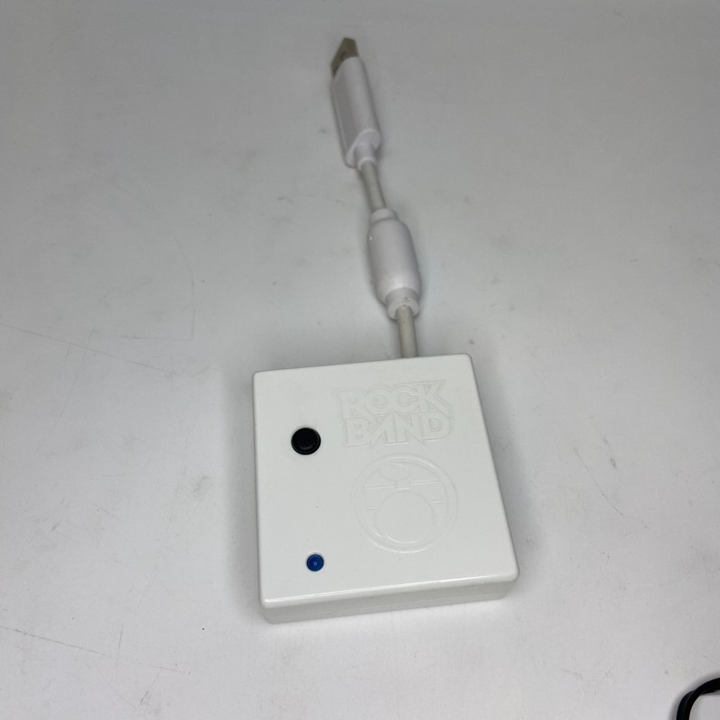 Wii Rock Band 2 Wireless Drum USB Receiver Dongle OEM WDMSELEA2B Works CA