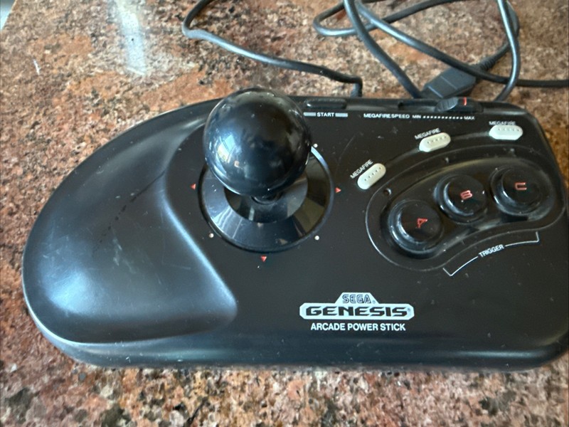 Sega Genesis Arcade Power Stick Joystick Controller Model 1655 gallery