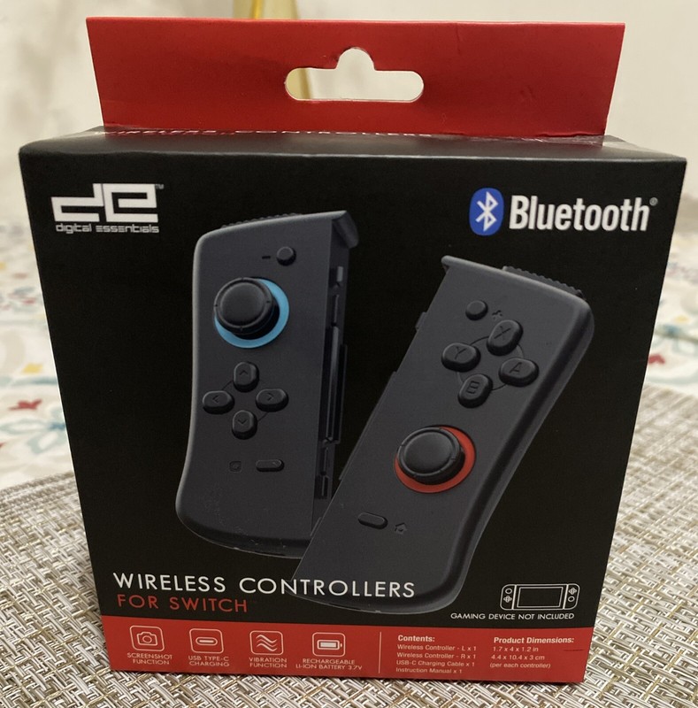 BRAND NEW Wireless Controllers for Nintendo Switch! Digital Essentials Bluetooth