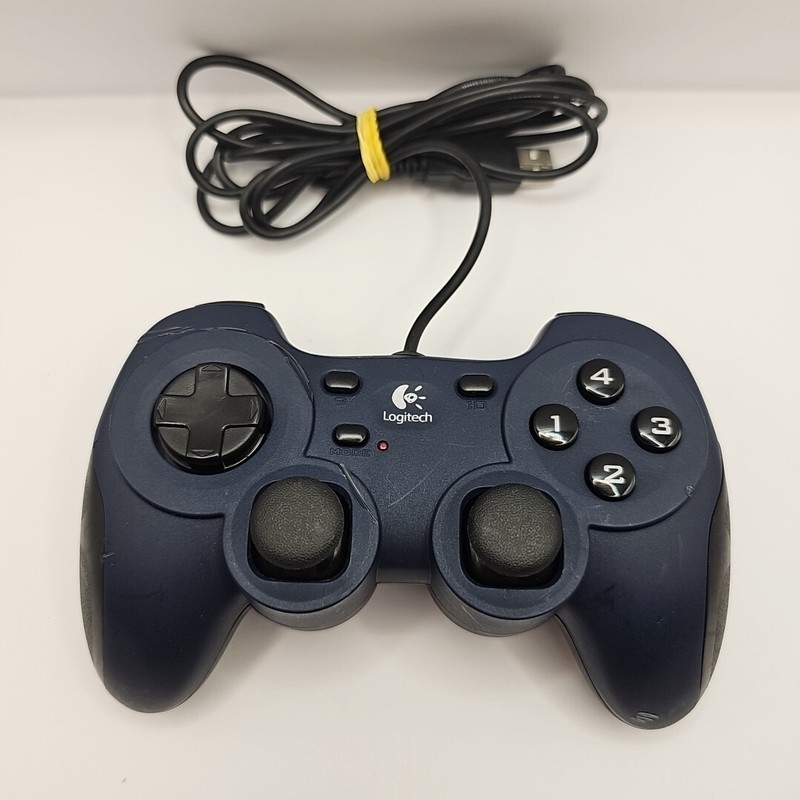 Logitech Dual Action G-UF13A Gamepad Controller USB Game Controller Blue