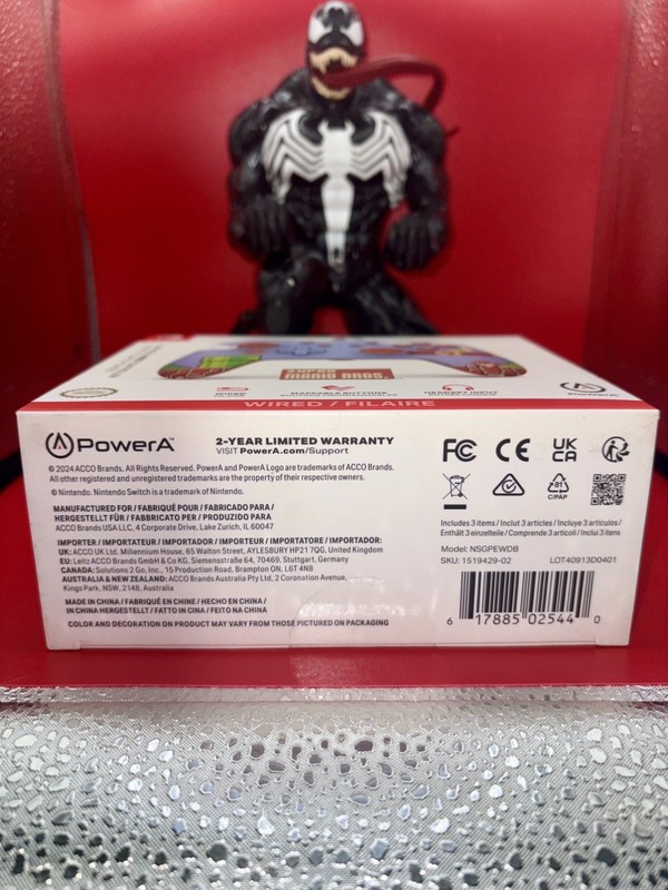 Nintendo Switch Wired Controller – Super Mario Bros Edition (PowerA) – NEW gallery