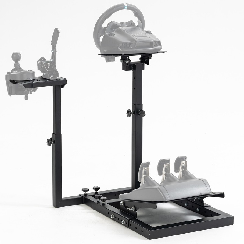 Minneer Pro Single Arm Racing Steering Wheel Stand Fit Logitech G29 Thrustmaster