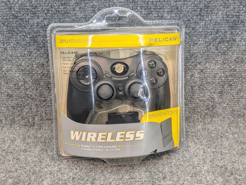 Pelican Predator Playstation 2 PS2 Wireless Controller PL6660