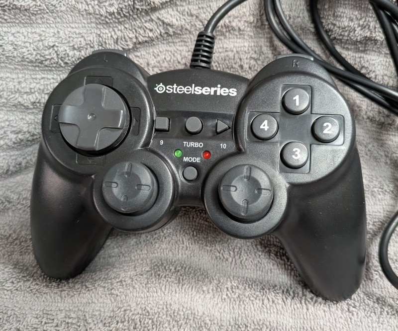 Steelseries 3GC Dual Vibration PC Gaming Controller Black USB