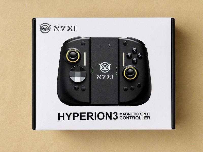NYXI Hyperion 3 Wireless Magnetic Split Controller Hall Effect Switch 2 New