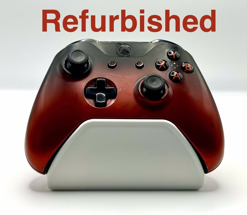 Xbox One S Controller (Restored And Tested) Red