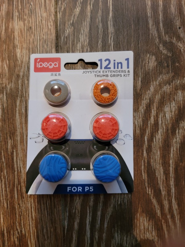 Thumb Caps Joystick Cover Extenders for PS5 Playstation 5 Controller Thumb Grip gallery