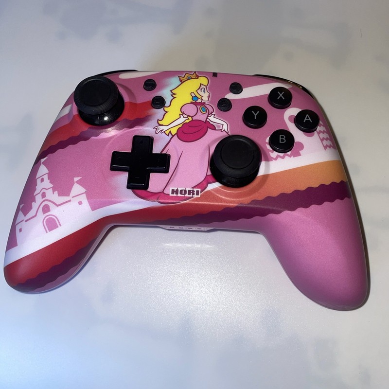 Switch Accessory: Wireless Controller – HORI-Pad – Super Peach