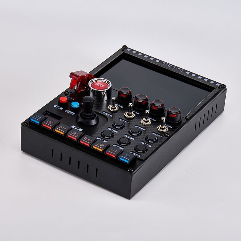 SIMX V7 PRO 7" RGB Button Box Sim Racing Button Box for Thrustmaster Simagic gallery