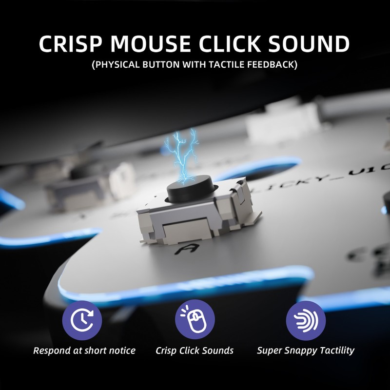 eXtremeRate Face Clicky Kit for Steam Deck LCD Handheld Console Dpad View ABXY gallery