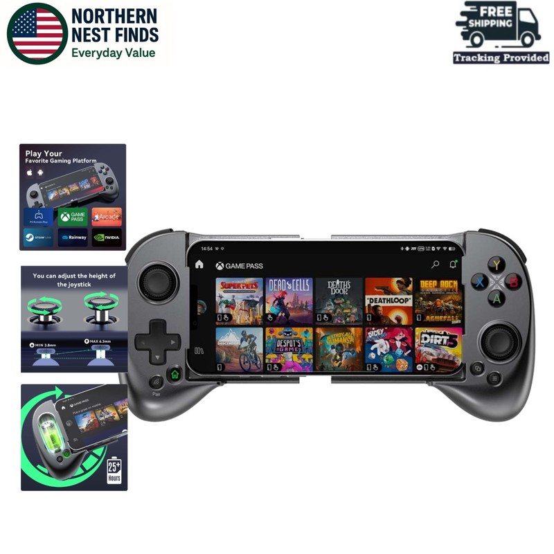 Elite Mobile Game Controller for iPhone & Android – Case Friendly, Configurable