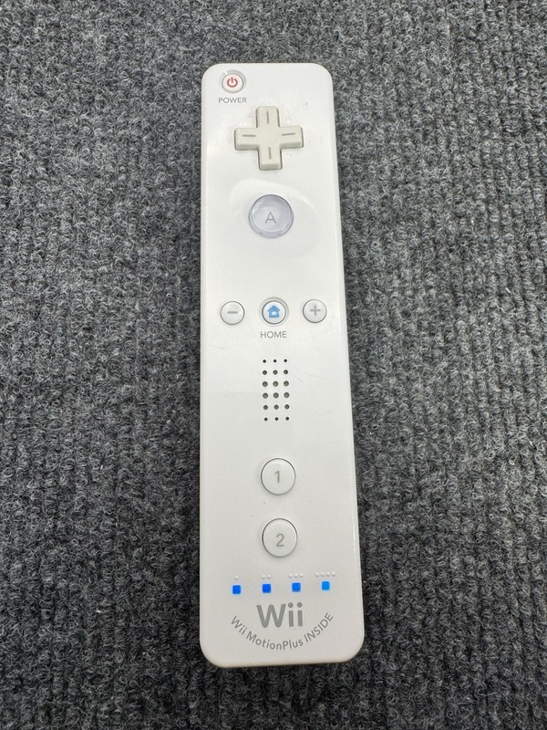 OEM Nintendo Wii MotionPlus Remote Controller – White RVL-036 Tested