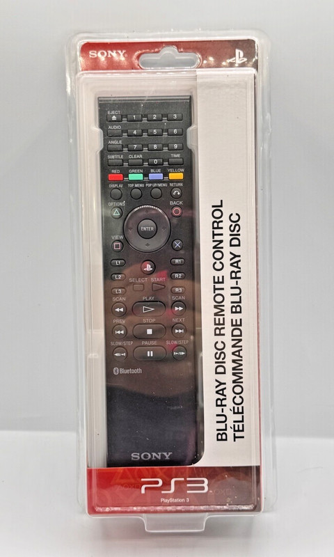 Sony PlayStation 3 PS3 Blu-ray Disc Remote Control Bluetooth Brand New Sealed