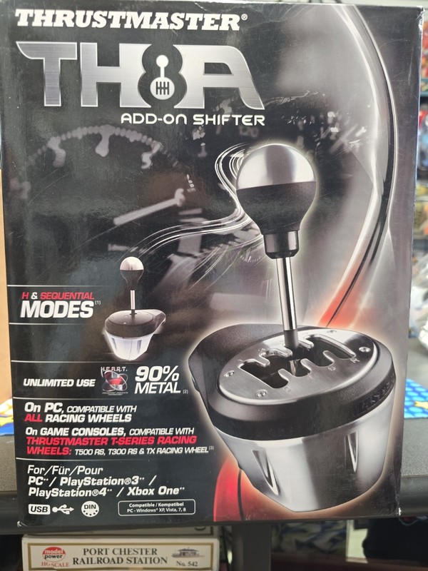Thrustmaster TH8A Multi-Platform Add-On Shifter for PC PS5 PS4 Xbox