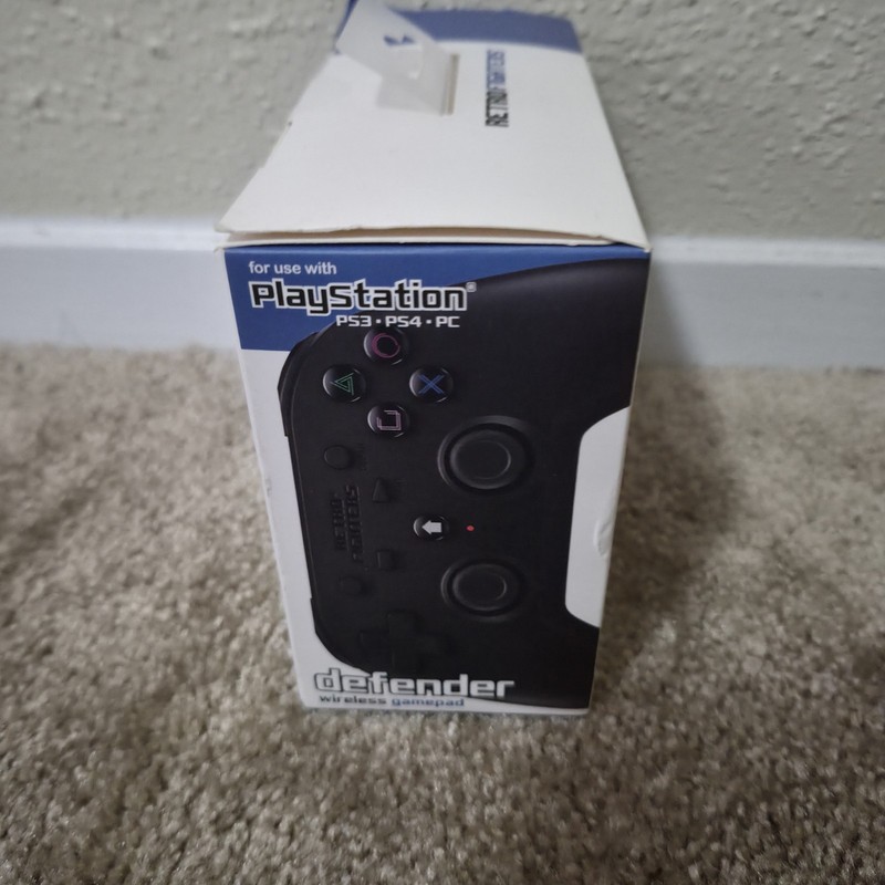 Defender Bluetooth Wireless Controller Next-Gen Black - Playstation 3/4, PC gallery