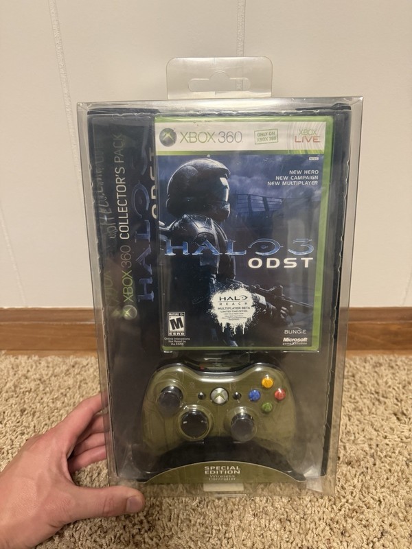 Factory Sealed Halo 3: ODST Special Edition Controller Bundle