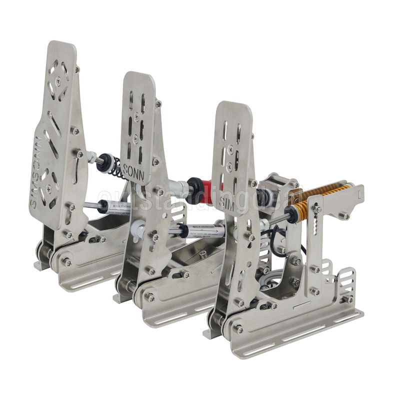 Simplayer 3 Pedals & 2 Hydraulic Rods Hydraulic Pedal Set Clutch Brake Throttle/ gallery