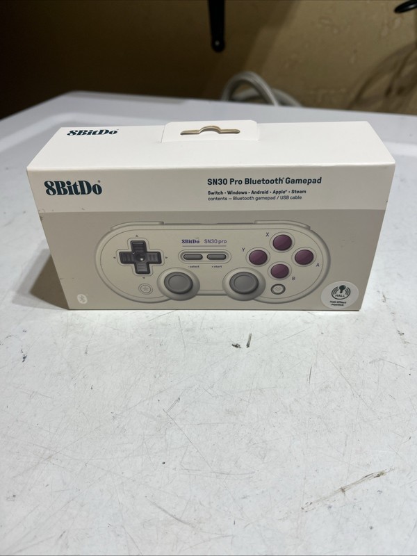 8BitDo - SN30 Pro Wireless Controller for Switch, Windows, macOS, Android
