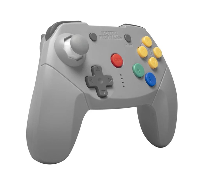 Brawler64 Wireless Controller Bluetooth Grey - Brand New - Nintendo Switch gallery