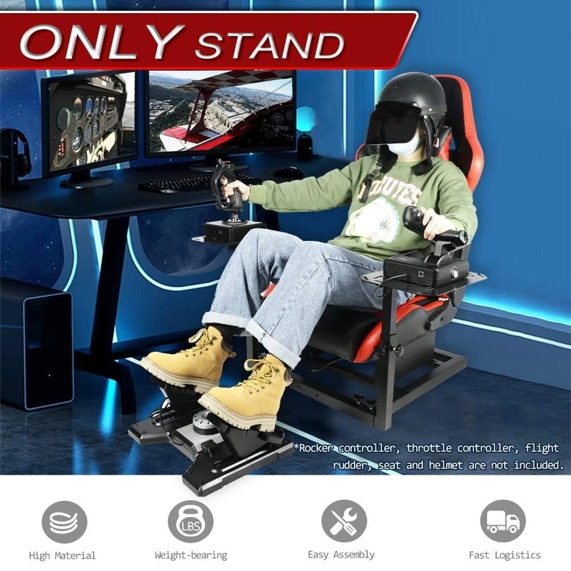 Supllueer Double Shift Lever Flight Game Stand Fit Thrustmaster Logitech X52 PRO gallery