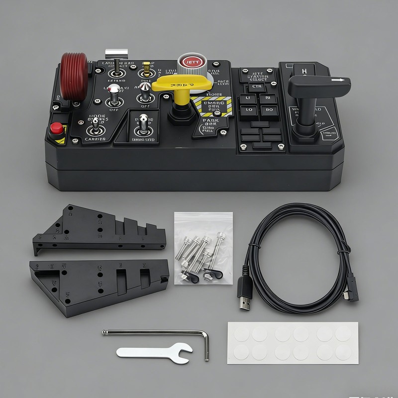 WINWING PTO 2th Flight Panel of Take Off Flight Game Simulator Universal EbJ2