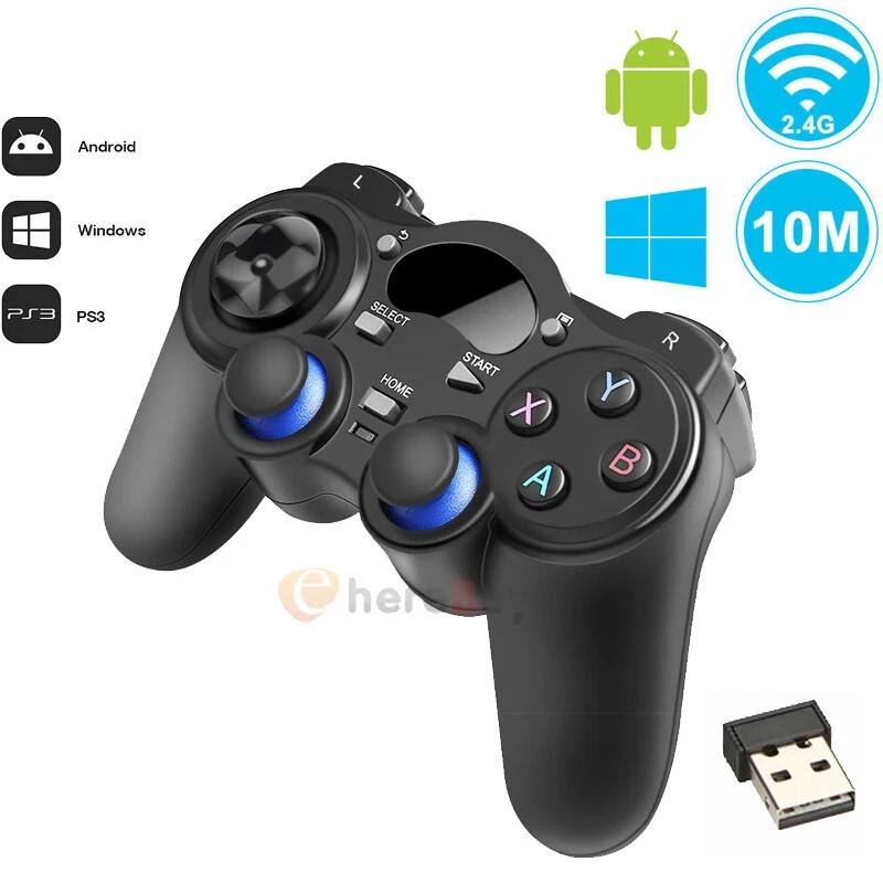 Wireless PC Gaming Controller, 2.4G Wireless Steam Gamepad for Windows 7/8/10/11