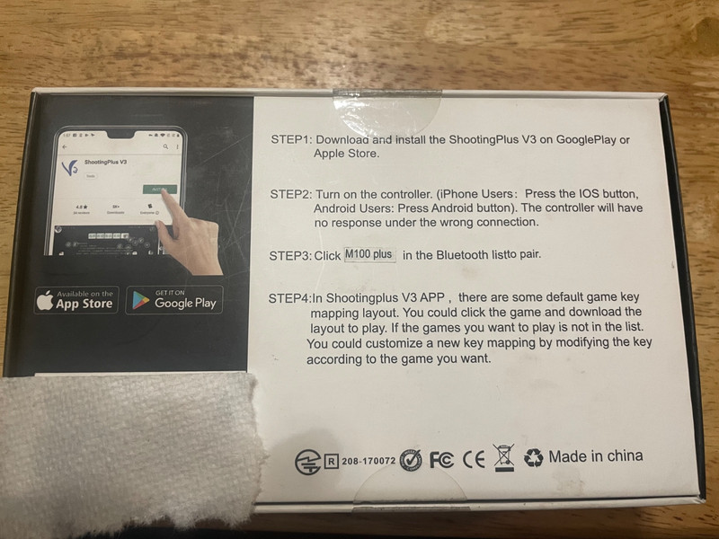 M1 Bluetooth Gaming Controller for Cellphone (wireless retractable controller) gallery