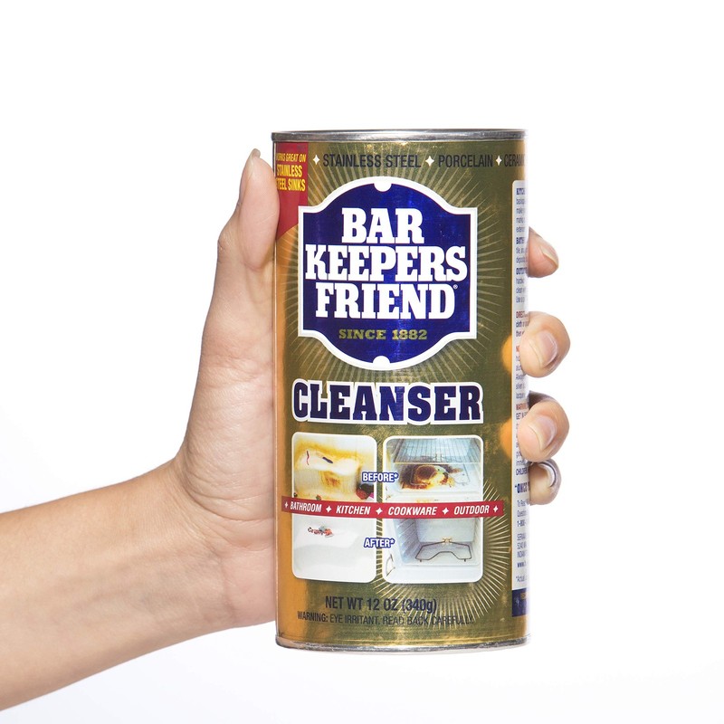 Bar Keepers Friend Powder Cleanser 12oz 4-Pack Multipurpose Cleaner Stain Remove gallery