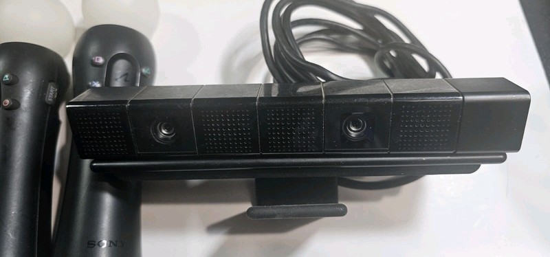 Lot of 4 Sony PlayStation Move ZCM1U PS3 PS4 Motion Controllers With Camera gallery