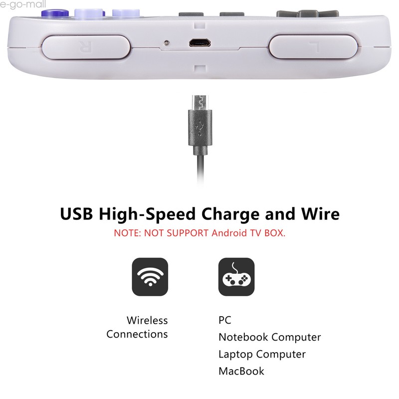 2Pack 2.4G Wireless NES USB Controller for PC Windows MAC iOS Raspberry Pi USB gallery