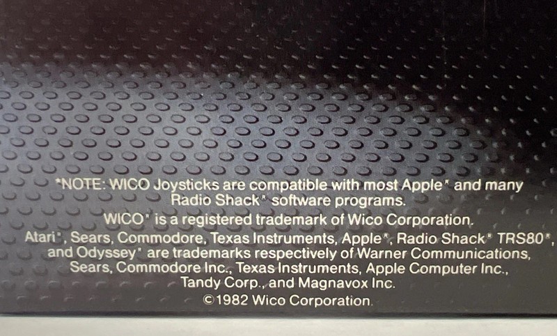 Wico Command Control Joystick 15-9714 Atari 2600 System or 400/800 Computers NEW gallery