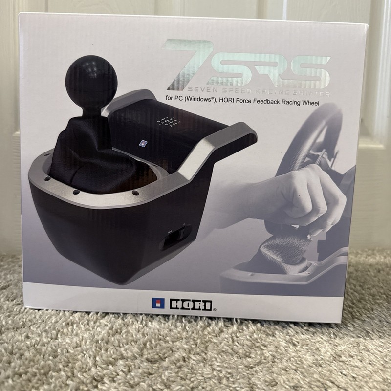 Hori – 7-Speed Racing Shifter for PC (Windows 11/10) – Black