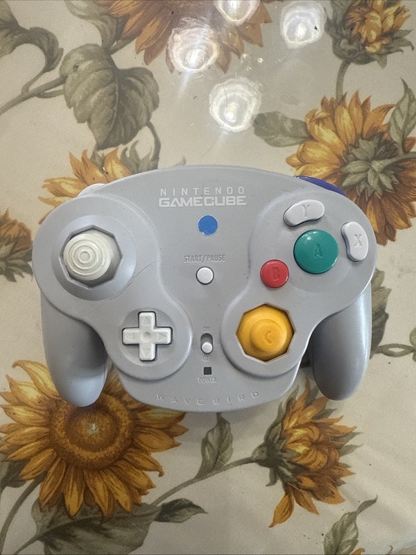 Nintendo GameCube Wavebird Controller Only (no receiver) Working Tested DOL-004