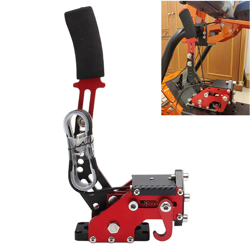 Red USB Handbrake PC Windows for Sim Racing Games G25/G27/G29/T500 gallery
