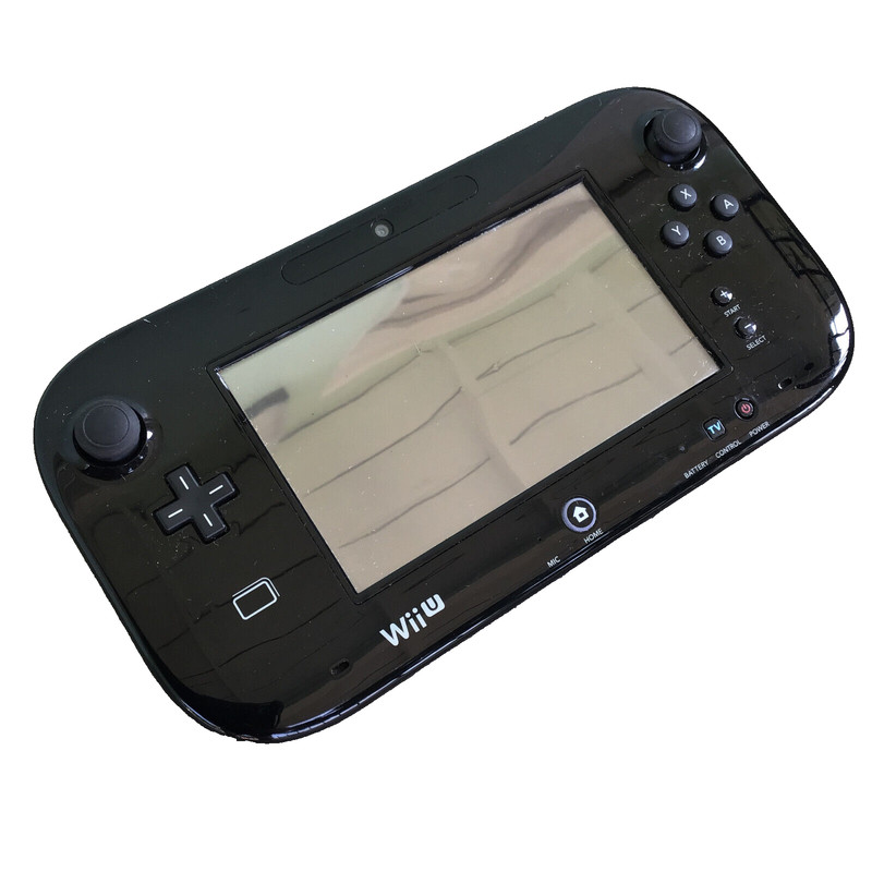 Nintendo Official Wii U Gamepad ONLY OEM Genuine Replacement WUP-010 Black